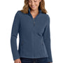 Port Authority Womens Full Zip Fleece Jacket - Insignia Blue