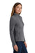 Port Authority L217 Womens Full Zip Fleece Jacket Iron Grey Model Side