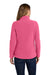 Port Authority L217 Womens Full Zip Fleece Jacket Blossom Pink Model Back