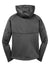 Sport-Tek L248 Womens Tech Moisture Wicking Fleece Full Zip Hooded Sweatshirt Hoodie w/ Pockets Heather Graphite Grey Flat Back
