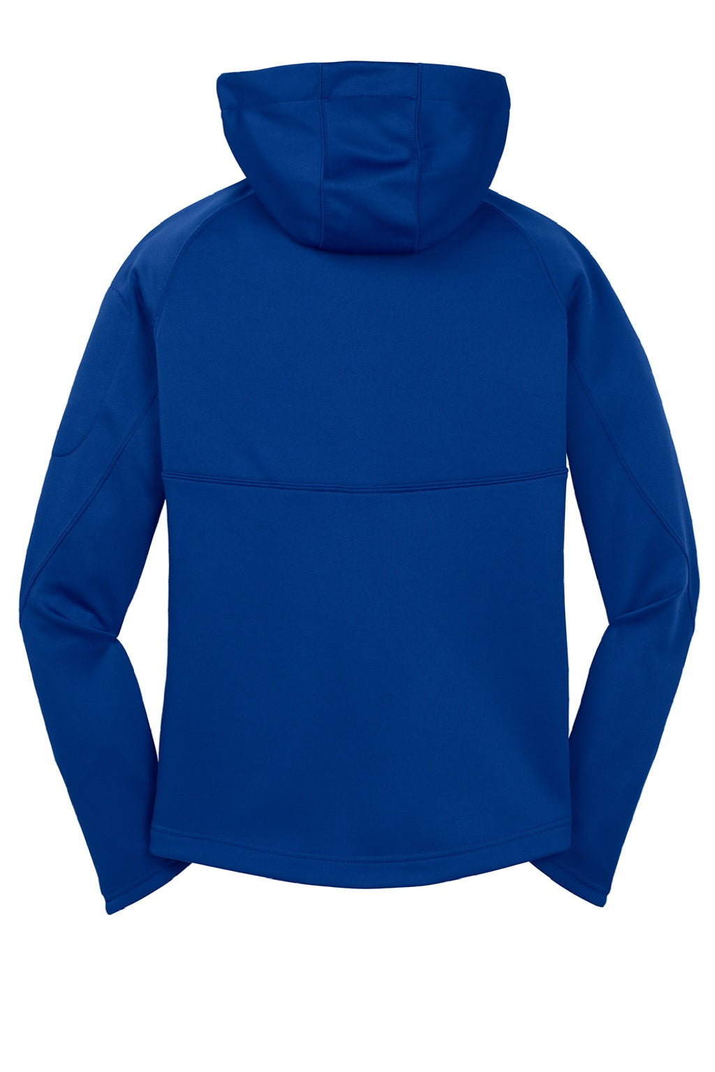 Sport-Tek L248 Womens Tech Moisture Wicking Fleece Full Zip Hooded Sweatshirt Hoodie w/ Pockets True Royal Blue Flat Back