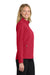 Port Authority L317 Womens Core Wind & Water Resistant Full Zip Jacket Rich Red Model Side