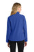 Port Authority L317 Womens Core Wind & Water Resistant Full Zip Jacket True Royal Blue Model Back