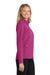 Port Authority L317 Womens Core Wind & Water Resistant Full Zip Jacket Very Berry Model Side