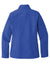 Port Authority L317 Womens Core Wind & Water Resistant Full Zip Jacket True Royal Blue Flat Back