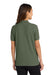 Port Authority L500 Womens Silk Touch Wrinkle Resistant Short Sleeve Polo Shirt Clover Green Model Back