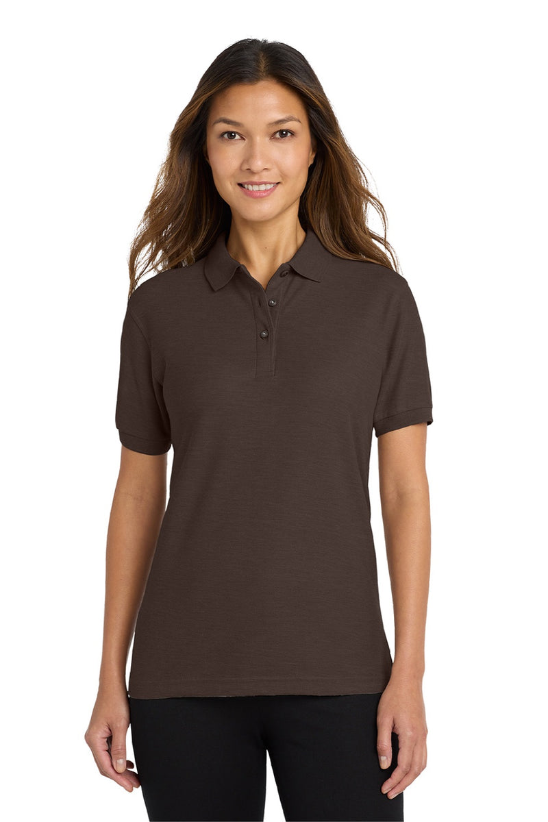 26SS ANCELLM L/S POLO BROWN サイズ2 L/S POLO(BROWN) – ANCELLM
