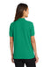 Port Authority L500 Womens Silk Touch Wrinkle Resistant Short Sleeve Polo Shirt Kelly Green Model Back