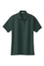 Port Authority L500 Womens Silk Touch Wrinkle Resistant Short Sleeve Polo Shirt Dark Green Flat Front
