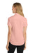 Port Authority L508 Womens Easy Care Wrinkle Resistant Short Sleeve Button Down Shirt Light Pink Model Back