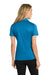 Port Authority L540 Womens Silk Touch Performance Moisture Wicking Short Sleeve Polo Shirt Brilliant Blue Model Back