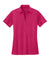 Port Authority L540 Womens Silk Touch Performance Moisture Wicking Short Sleeve Polo Shirt Raspberry Pink Flat Front