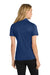 Port Authority L540 Womens Silk Touch Performance Moisture Wicking Short Sleeve Polo Shirt Royal Blue Model Back