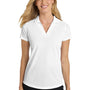 Port Authority Womens Dry Zone Moisture Wicking Short Sleeve Polo Shirt - White