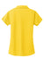 Port Authority L572 Womens Dry Zone Moisture Wicking Short Sleeve Polo Shirt Yellow Flat Back