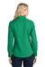 Port Authority L608 Womens Easy Care Wrinkle Resistant Long Sleeve Button Down Shirt Court Green Model Back