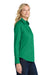 Port Authority L608 Womens Easy Care Wrinkle Resistant Long Sleeve Button Down Shirt Court Green Model Side