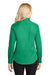 Port Authority L608 Womens Easy Care Wrinkle Resistant Long Sleeve Button Down Shirt Court Green Back