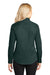 Port Authority L608 Womens Easy Care Wrinkle Resistant Long Sleeve Button Down Shirt Dark Green Back