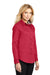Port Authority L608 Womens Easy Care Wrinkle Resistant Long Sleeve Button Down Shirt Red 3Q