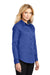 Port Authority L608 Womens Easy Care Wrinkle Resistant Long Sleeve Button Down Shirt Royal Blue 3Q