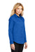 Port Authority L608 Womens Easy Care Wrinkle Resistant Long Sleeve Button Down Shirt Strong Blue 3Q