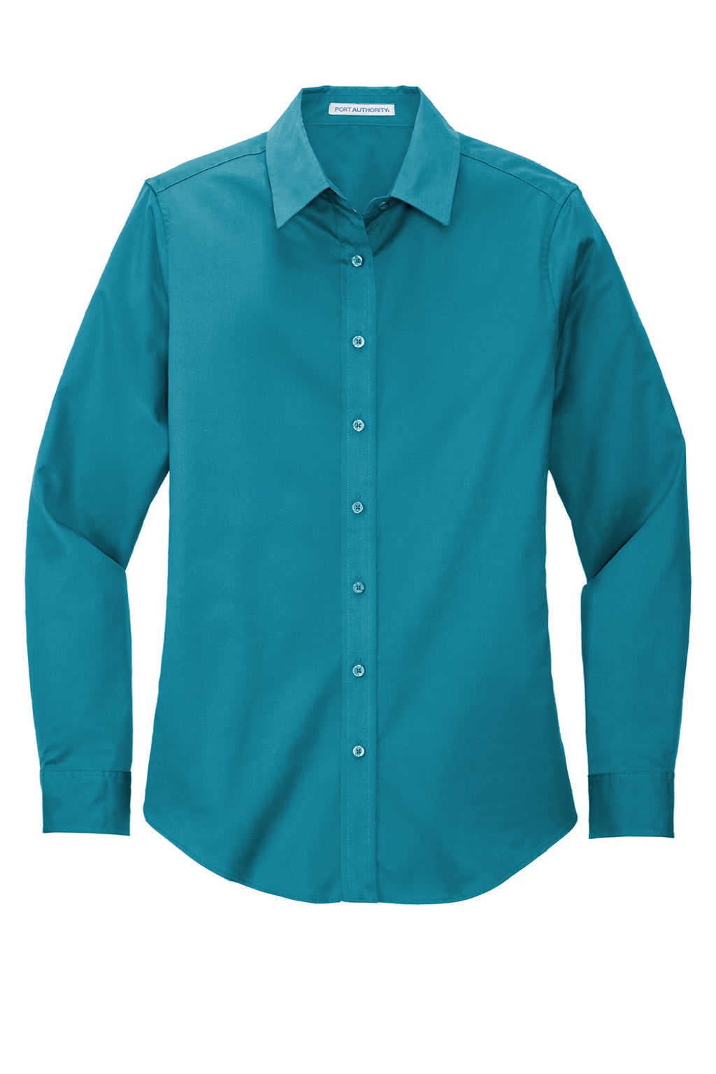 Port Authority L608 Ladies Long Sleeve Easy Care Shirt 4XL Teal Green Port Authority L608 Ladies Long Sleeve Easy Care Shirt 4XL Teal Green