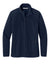 Port Authority L700 Womens C-FREE Raglan Pill Resistant Fleece Full Zip Jacket True Navy Blue Flat Front