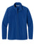 Port Authority L700 Womens C-FREE Raglan Pill Resistant Fleece Full Zip Jacket True Royal Blue Flat Front