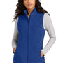 Port Authority Womens C-FREE Fleece Full Zip Vest - True Royal Blue - COMING SOON