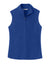Port Authority L702 Womens C-FREE Fleece Full Zip Vest True Royal Blue Flat Front