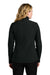Port Authority L720 Womens C-FREE Core Water Resistant Soft Shell Full Zip Jacket Deep Black Model Back
