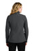 Port Authority L720 Womens C-FREE Core Water Resistant Soft Shell Full Zip Jacket Steel Grey Model Back