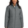 Port Authority Womens C-FREE Brick Full Zip Jacket - Smoke Grey - COMING SOON