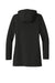Port Authority L919 Womens Collective Outer Water Resistant Soft Shell Full Zip Hooded Parka Deep Black Flat Back