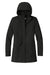 Port Authority L919 Womens Collective Outer Water Resistant Soft Shell Full Zip Hooded Parka Deep Black Flat Front
