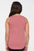 LAT 2692 Youth Girls Relaxed Fine Jersey Tank Top Mauvelous Pink Model Back