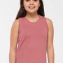 LAT Youth Girls Relaxed Fine Jersey Tank Top - Mauvelous Pink
