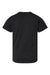 LAT 6101 Youth Fine Jersey Short Sleeve Crewneck T-Shirt Black Flat Back