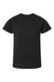 LAT 6101 Youth Fine Jersey Short Sleeve Crewneck T-Shirt Black Flat Front
