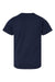 LAT 6101 Youth Fine Jersey Short Sleeve Crewneck T-Shirt Navy Blue Flat Back