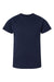 LAT 6101 Youth Fine Jersey Short Sleeve Crewneck T-Shirt Navy Blue Flat Front