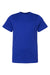 LAT 6101 Youth Fine Jersey Short Sleeve Crewneck T-Shirt Royal Blue Flat Front