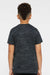 LAT 6101 Youth Fine Jersey Short Sleeve Crewneck T-Shirt Storm Camo Model Back
