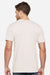 LAT 6901ECO Mens Eco Jersey Short Sleeve Crewneck T-Shirt Eggshell White Model Back