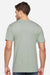 LAT 6901ECO Mens Eco Jersey Short Sleeve Crewneck T-Shirt Eucalyptus Green Model Back