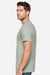 LAT 6901ECO Mens Eco Jersey Short Sleeve Crewneck T-Shirt Eucalyptus Green Model Side