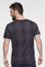 LAT 6901 Mens Fine Jersey Short Sleeve Crewneck T-Shirt Black Reptile Model Back