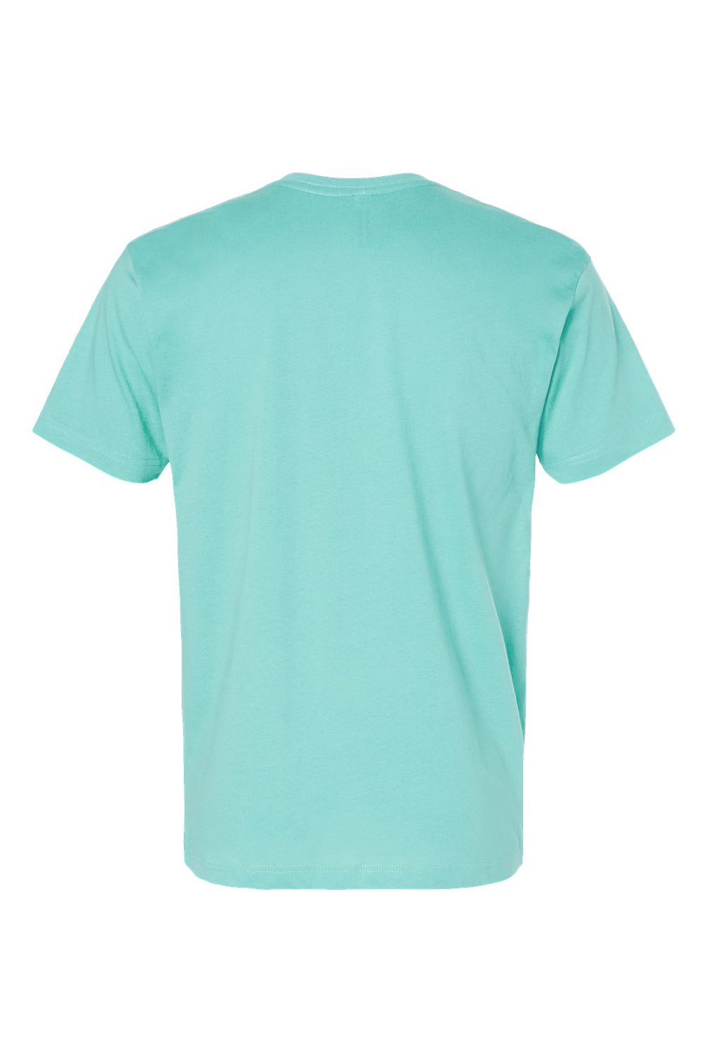 LAT 6901 Mens Fine Jersey Short Sleeve Crewneck T-Shirt Chill Blue Flat Back