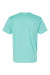 LAT 6901 Mens Fine Jersey Short Sleeve Crewneck T-Shirt Chill Blue Flat Back
